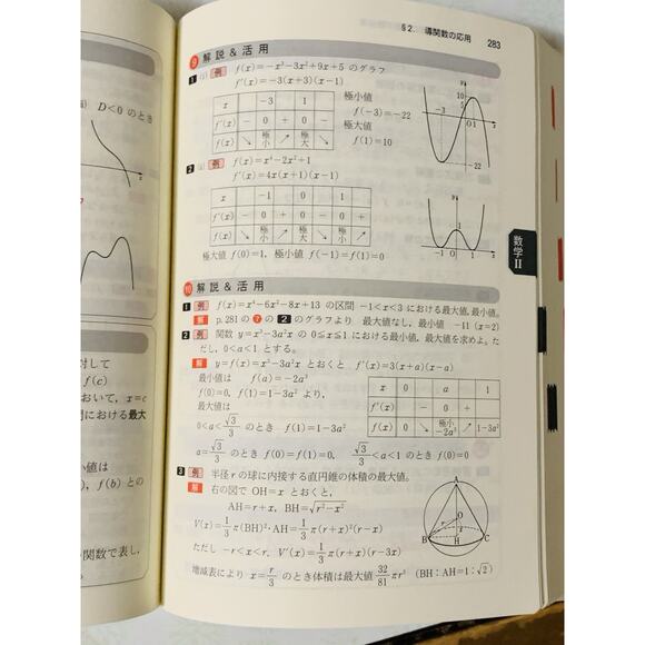 High School Math Formula Application Dictionary 5th Edition Obunsha Japanese - Picture 3 of 4